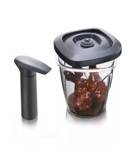 Marinador Instantaneo Tomorrows Kitchen 3 Pcs 1 3 Lts Color Negro