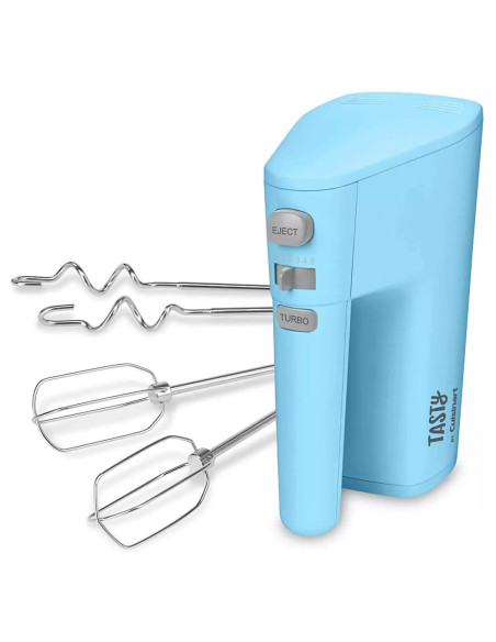 Batidora de Mano Tasty 5 Velocidades 200W con Turbo Celeste