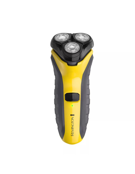 Afeitadora Recargable Remington Indestructible Rotativa Inalambrica 60Min Amarilla