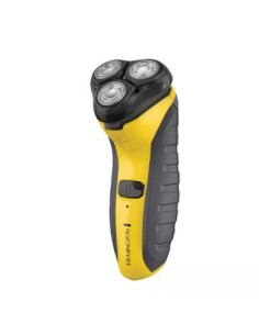 Afeitadora Recargable Remington Indestructible Rotativa Inalambrica 60Min Amarilla 2