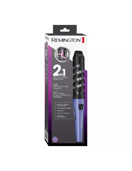 Rizador de Cabello Remington 2 En 1 170 Grados Violeta