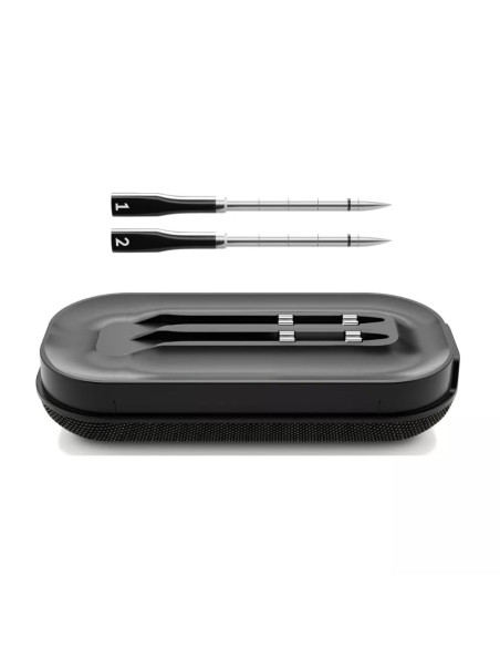 TERMOMETRO CHEF IQ INALAMBRICO 2 SONDAS SMART BT WIFI PARA PROTEINA NEGRO