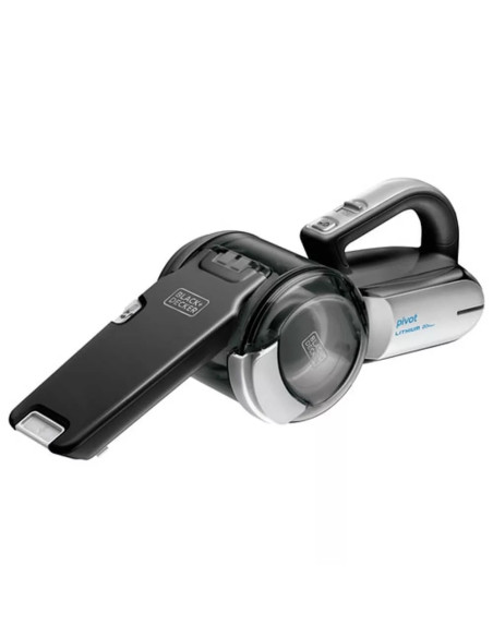 Aspiradora de Pivote Black Decker Inalambrica Litio 20V 444Ml 3 Etapas Gris