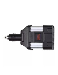 Cargador para Auto Black Decker 100 Watts Varios Aparatos Giratorio Negro