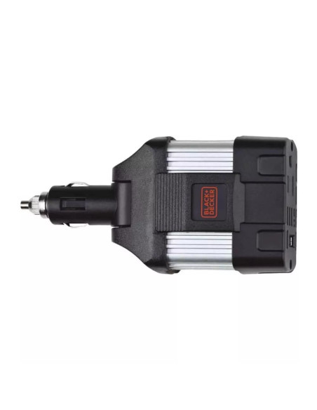 Cargador para Auto Black Decker 100 Watts Varios Aparatos Giratorio Negro