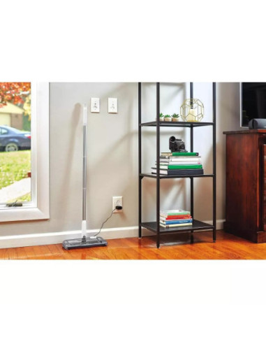 BARREDORA DE PISO BLACK DECKER INALAMBRICA COLOR BLANCA