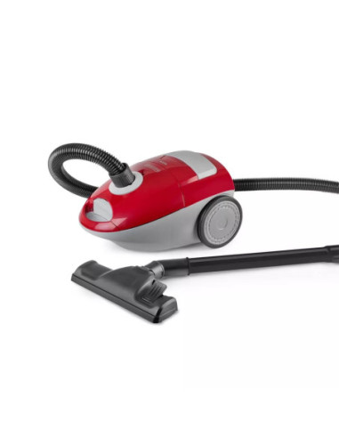 Aspiradora Black Decker 1800W 3Lt Bolsa de Tela Rojo