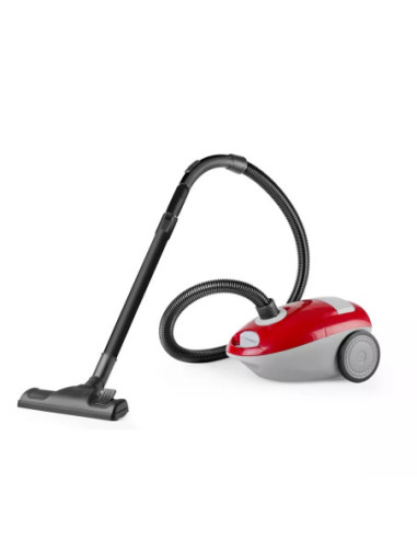 Aspiradora Black Decker 1800W 3Lt Bolsa de Tela Rojo