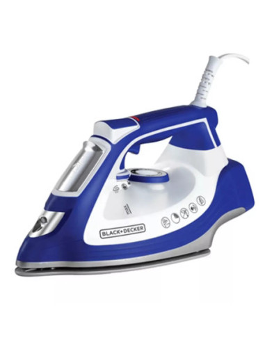PLANCHA DE ROPA BLACK DECKER1500W IMPACT AZUL