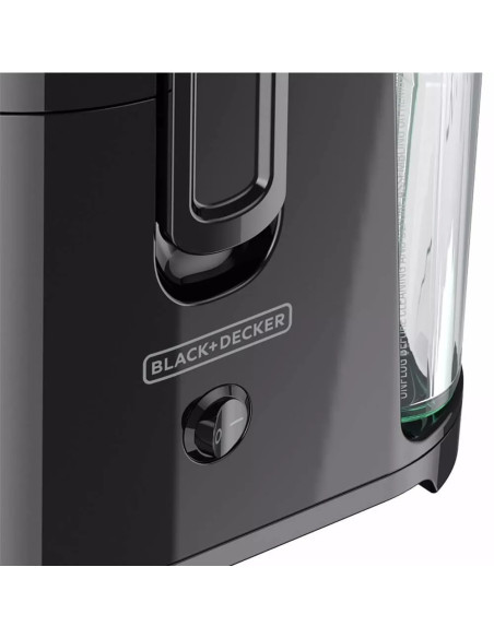 Extractor de Jugos Black Decker 400W Recipiente 28oz Negro