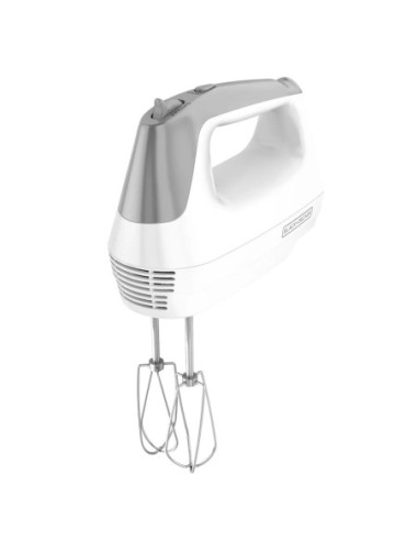 Batidora de Mano Black Decker 175W 5 Velocidades Blanca