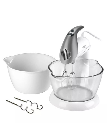 Batidora de Pedestal Black Decker 250W 5 Velocidades Tazon Blanca