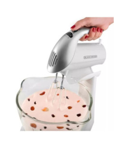 Batidora de Pedestal Black Decker 250W 5 Velocidades Tazon Blanca 2