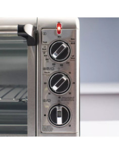 Horno Tostador Black Decker 8 Rebanadas 1500W 21 Lts Acero Inox 2