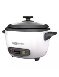 OLLA ARROCERA BLACKDECKER 3 TAZAS MULTIUSOS BLANCA 2