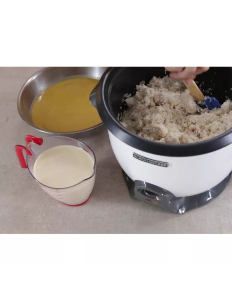 Olla Arrocera Blackdecker 28 Tazas Blanca