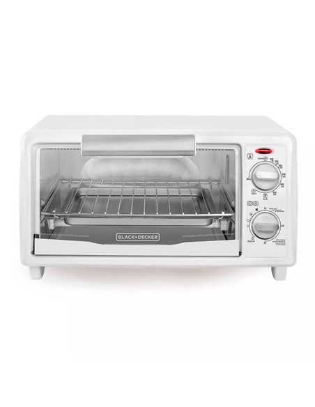 Horno Tostador Black Decker 4 Rebanadas 1150W Blanco