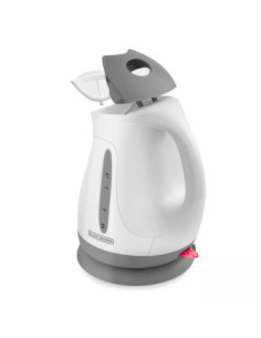 Tetera Electrica Black Decker 1500W 1 7 Lts Apagado Automatico Base Giratoria Blanca 2