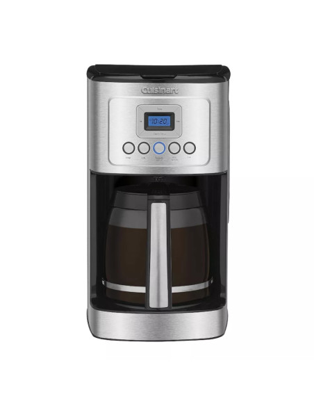 CAFETERA CUISINART PROGRAMABLE HASTA 24H ANTES JARRA 14TZ APAGADO AUTOMATICO CON FILTRO ACERO INOX
