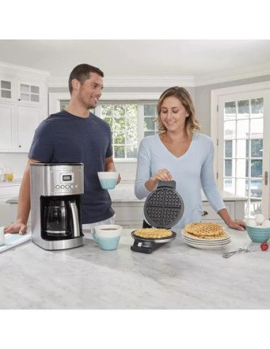 CAFETERA CUISINART PROGRAMABLE HASTA 24H ANTES JARRA 14TZ APAGADO AUTOMATICO CON FILTRO ACERO INOX