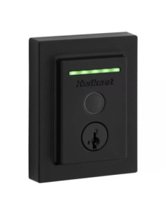 CERRADURA KWIKSET HALO SMART 100 HUELLAS DACTILARES HISTORIAL NEGRO MATE 2