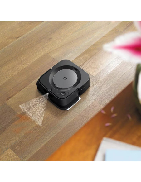 TRAPEADOR IROBOT M6 FRIEGA SUELOS WIFI ASIST  ALEXA GOOGLE HASTA 75MIN  NEGRO