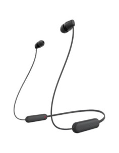 AUDIFONOS SONY INALAMBRICO 9MM 20 20KHZ MICROF  INTEGR  25H DUR  NEGRO