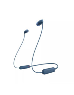 AUDIFONOS SONY INALAMBRICO 9MM 20-20KHZ MICROF. INTEGR. 25H DUR. AZUL