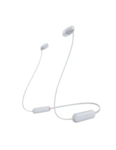 AUDIFONOS SONY INALAMBRICO 9MM 20-20KHZ MICROF. INTEGR. 25H DUR. BLANCO