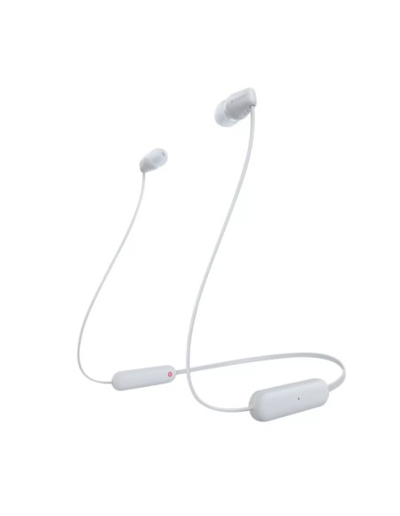AUDIFONOS SONY INALAMBRICO 9MM 20-20KHZ MICROF. INTEGR. 25H DUR. BLANCO