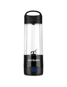 LICUADORA NUTRIBULLET 70W HASTA 15 LICUADOS 90MIN. 475ML VASO PLASTICO USB-C  COLOR NEGRO 2