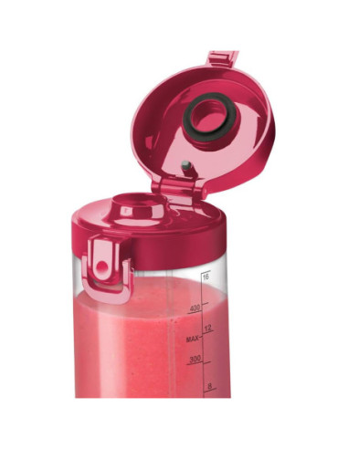 LICUADORA NUTRIBULLET 70W HASTA 15 LICUADOS 90MIN. 475ML VASO PLASTICO USB-C  COLOR MAGENTA