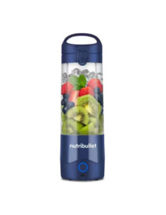 LICUADORA NUTRIBULLET 70W HASTA 15 LICUADOS 90MIN. 475ML VASO PLASTICO USB-C  COLOR AZUL
