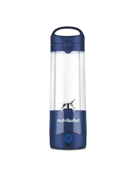 LICUADORA NUTRIBULLET 70W HASTA 15 LICUADOS 90MIN. 475ML VASO PLASTICO USB-C  COLOR AZUL