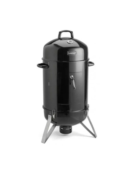 AHUMADOR DE CARBON CUISINART 18 PULG. VERTICAL 2 PARRILLAS SIST. VENTILACION DUAL NEGRO