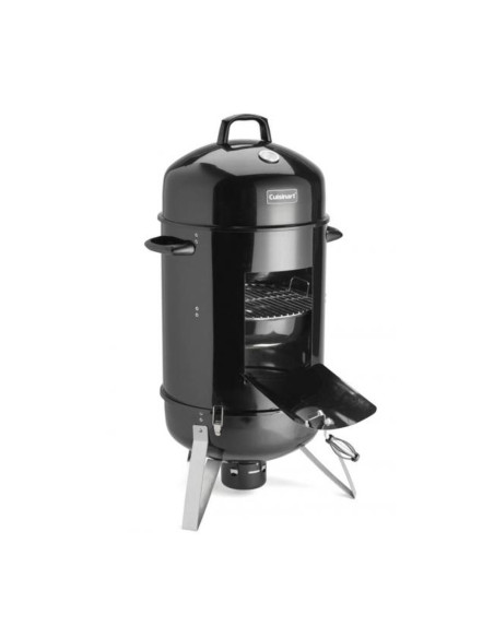 AHUMADOR DE CARBON CUISINART 18 PULG. VERTICAL 2 PARRILLAS SIST. VENTILACION DUAL NEGRO