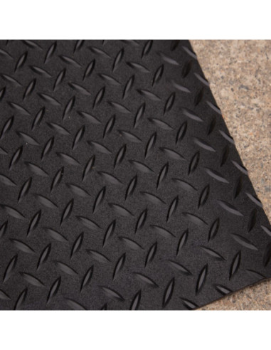 TAPETE PREMIUM CUISINART 48X30PULG. PARA PARRILLA-AHUMADOR PVC TERRAZA-PATIO NEGRO