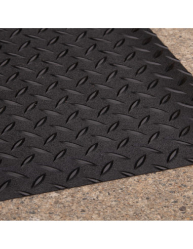 TAPETE PREMIUM CUISINART 66X36PULG. PARA PARRILLA-AHUMADOR PVC TERRAZA-PATIO NEGRO