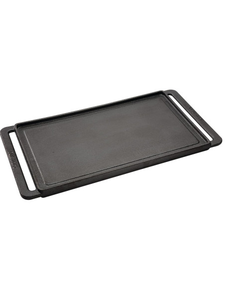 BANDEJA CUISINART 19X9.5PULG. ANTIADH. REVERSIBLE PARA PARRILLA HIERRO FUNDIDO NEGRO
