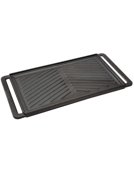 BANDEJA CUISINART 19X9.5PULG. ANTIADH. REVERSIBLE PARA PARRILLA HIERRO FUNDIDO NEGRO