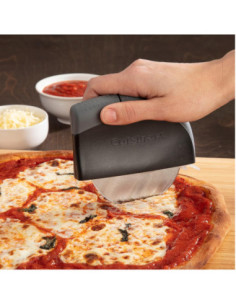 CORTADOR DE RUEDA PARA PIZZA CUISINART 4PULG. CON MANGO ACERO INOX. 2