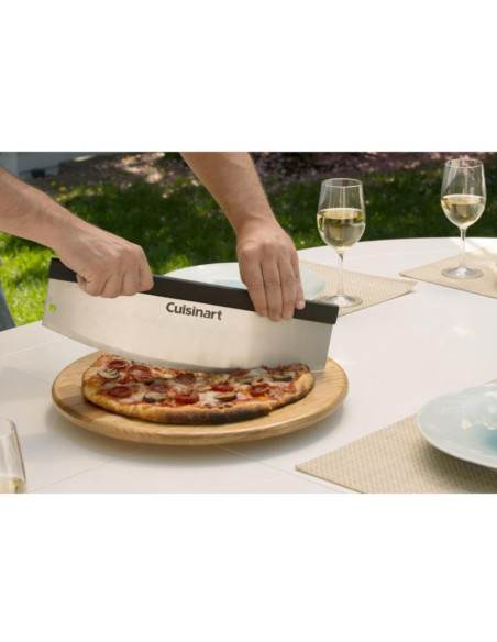 CORTADOR PARA PIZZA CUISINART 15PULG. ALFRESCAMORE-EMPUÑADURA-HOJA DE ACERO INOX.