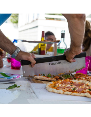 CORTADOR PARA PIZZA CUISINART 15PULG. ALFRESCAMORE-EMPUÑADURA-HOJA DE ACERO INOX.