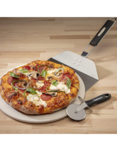 SET HERRAMIENTAS CUISINART PARA PIZZA 3PCS PARA PARRILLA ACERO INOX. 2