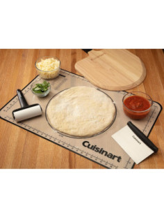 SET HERRAMIENTAS CUISINART PARA PIZZA 5PCS PARA PARRILLA ACERO INOX. 2