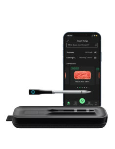 TERMOMETRO CHEF IQ INALAMBRICO 1 SONDA SMART BT WIFI PARA PROTEINA NEGRO 2