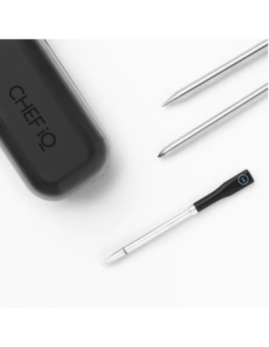 TERMOMETRO CHEF IQ INALAMBRICO 1 SONDA SMART BT WIFI PARA PROTEINA NEGRO