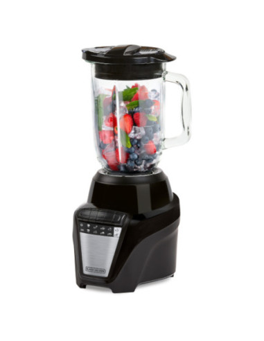 LICUADORA BLACK DECKER ICE CRUSH 8 VEL. 700W JARRA VIDRIO 1.25LTS NEGRA