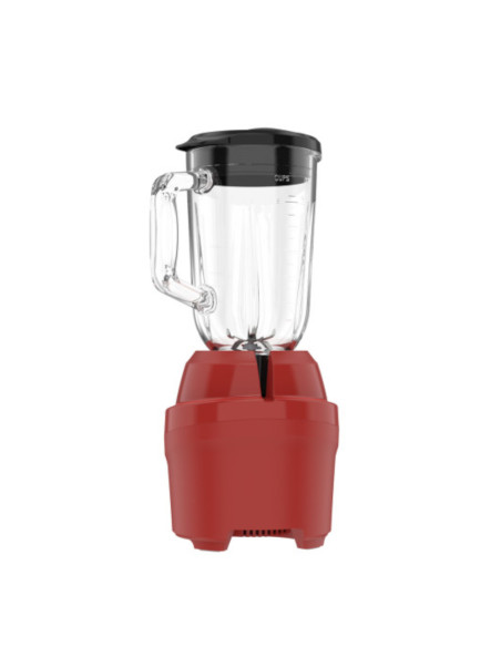 LICUADORA BLACK DECKER ICE CRUSH 8 VEL. 700W JARRA VIDRIO 1.25LTS ROJA