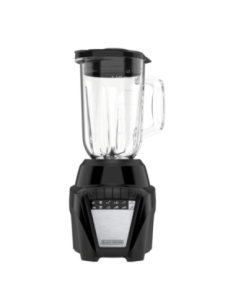 LICUADORA BLACK DECKER ICE CRUSH 8 VEL. 700W JARRA VIDRIO 1.25LTS 2 VASOS MINI 200ML NEGRA 2